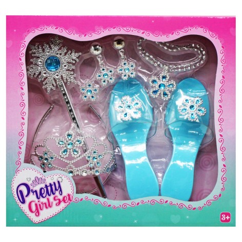 Біжутерія 600-3 набір прикрас з взуттям кор.30,5*6*28 
