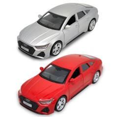 Модель автомобиля – AUDI RS 7 SPORTBACK (красный, серебристый)