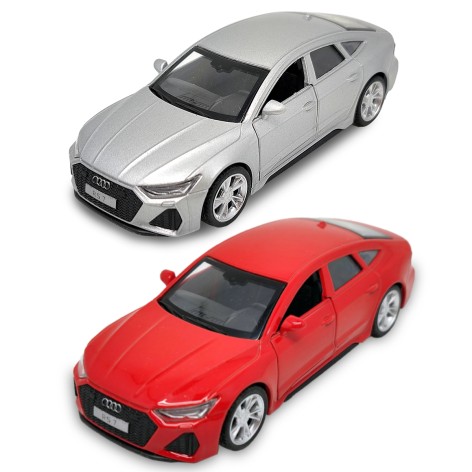 Модель автомобиля – AUDI RS 7 SPORTBACK (красный, серебристый)