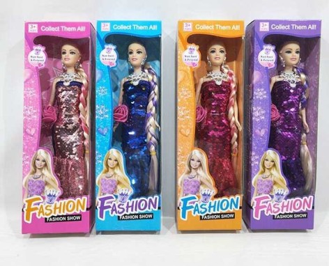 Лялька 4 види, в кор. 