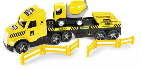 Вантажівка з бетонозмішувачем (Magic Truck Technic)