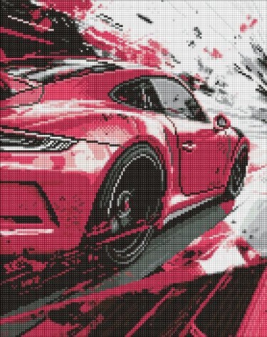 Алмазная мозаика - Розовый стиль ©art_selena_ua, 40х50см