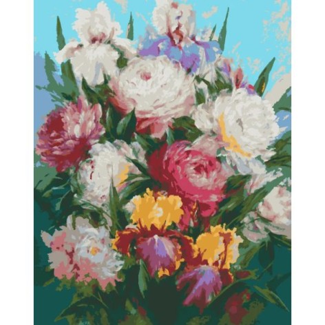 Картина по номерам "Пелюшки на золотое" 40x50 см