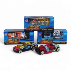 Машинка металопластик, у коробці, 7 см, мікс, 1 штука