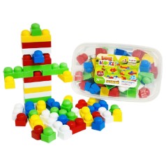 Конструктор пластиковый "BAMSBLOCK", 74 дет