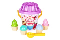 Набір для гри з піском, рожевий