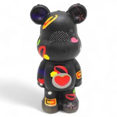 Свежие мишки черное сердце