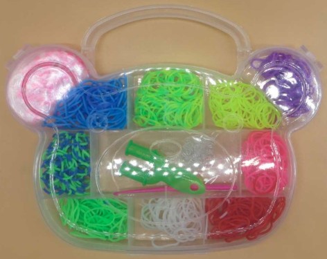 Набор для плетения-резинки 550шт.в коробке 