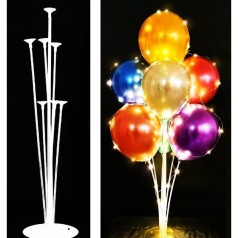 Подставка для букета из шаров с LED подсветкой белой