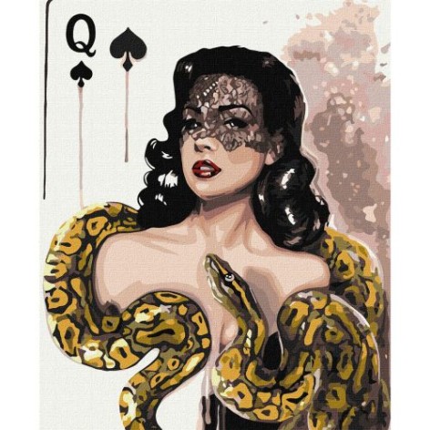 Картина за номерами "Пікова дама"