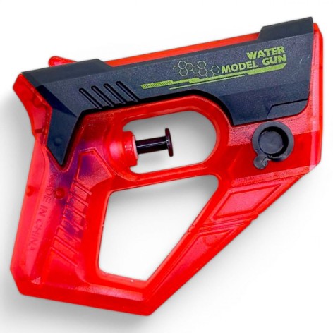 Водный пистолет мини, длина - 12 см (красный)