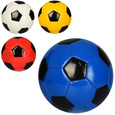М'яч футбольний розмір2,ПВХ1,6мм, 140г, 4 кольори, п/е /40/