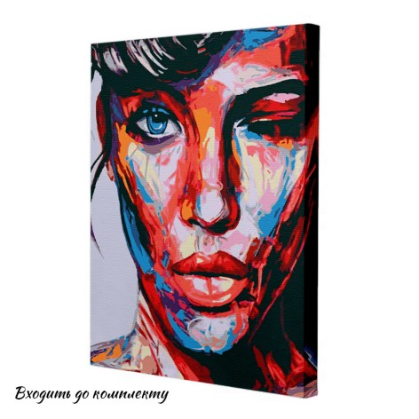 Картина за номерами Riviera Blanca "Флірт" 40x50 см 23 кольори (RB-0019)