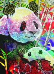 Пазлы Anatolian Радужная панда, 66 х 48 см 1000 элементов