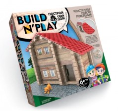 Творчество. Конструктор для постройки дома "Build`n`play" Пок.