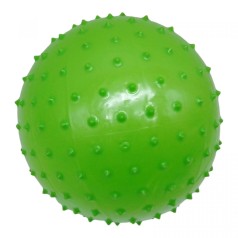 Гумовий м’яч масажний, 27 см (зелений)