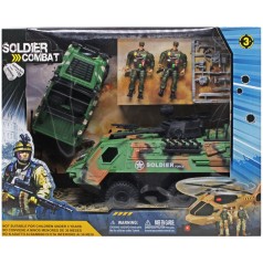 Набор спецтехники, зеленый