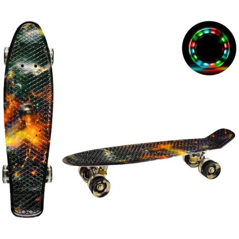 Пенні борд, що світяться колеса Полум'я