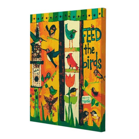 Картина по номерам Riviera Blanca Весеннее щебетание 40x50 см (RB-0217)