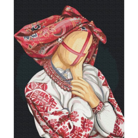 Картина за номерами: Чарівна ©Valeriya Macarenco 40*50 BS53294