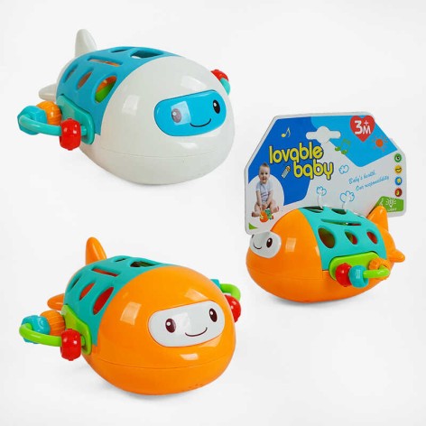 Погремушка 2 вида 13*12*6 см 