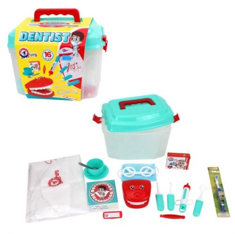 Ігровий набір стоматолога Технок "Dentist set" 16 деталей (Технок)