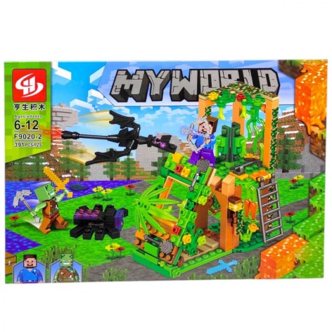 Конструктор "Майнкрафт/Minecraft" 391 деталь