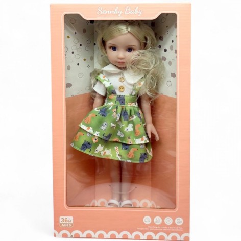 Кукла Sennby Baby (35 см) в коробке, подвижные детали