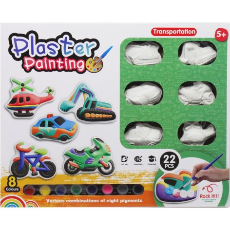 Набор гипсовых фигур 817(36) в коробке.