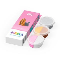 Набор самостоятельно твердеющего пластилина ЛИПАКА – СОБАЧИ ИСТОРИИ: ЙОРК