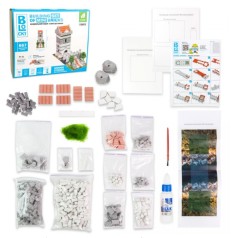 Будівельний набір для творчості з міні-цеглинок BLOCKY 