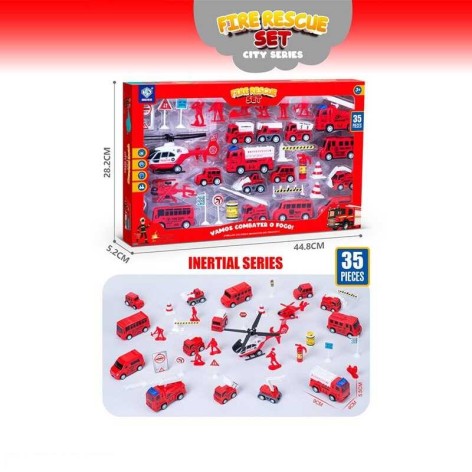 Набор игрушечной техники 35 моделей