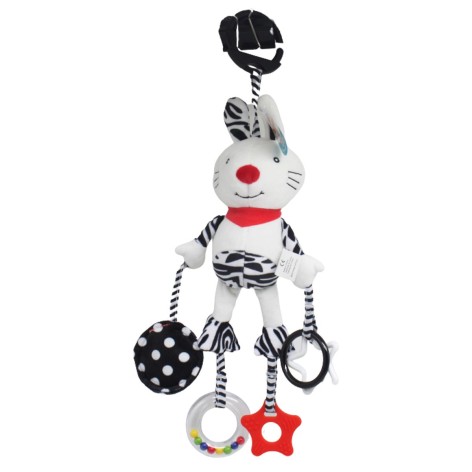 Мягкая подвеска-погремушка 