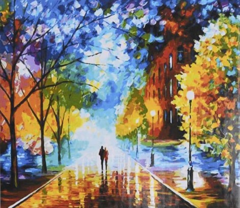 Картина по номерам TK Group, 30х40см, в кор.