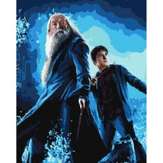 Картина за номерами з фарбами металік 