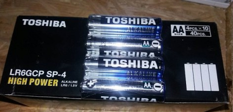 Батарейки Toshiba LR640