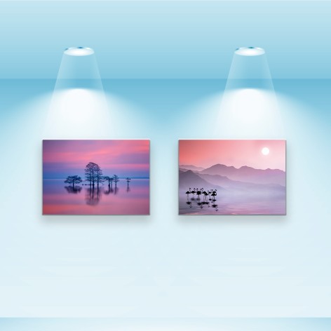 Набір постерів Riviera Blanca "Дзеркало" 40x28 см, 2 шт (PS-025)