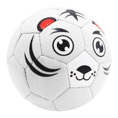 Мяч футбольный №2 "Тигрик" (белый)