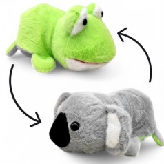 М'яка іграшка 2в1 (коала+жабка) 19 см