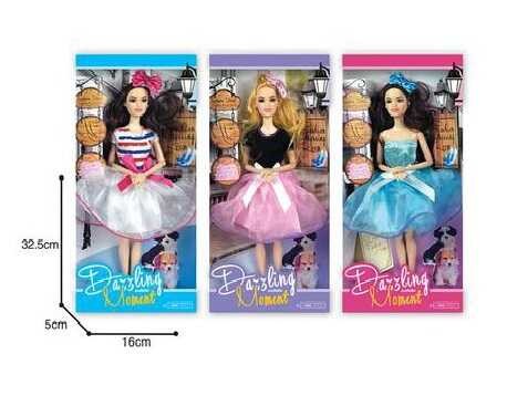 Кукла 3 вида, в коробке 