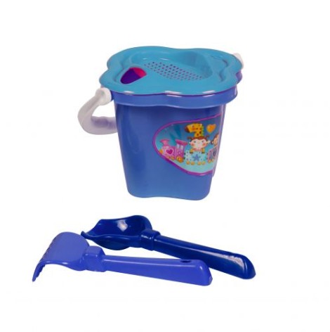 Пісочний набір, 7 ел. маленький (синій)