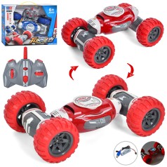 Р/В Машинка 2,4G, аккумулятор, 32см, разн.цвет (надувн), меняет форму, 2 цвета, в кор, 41-31-11см /6/