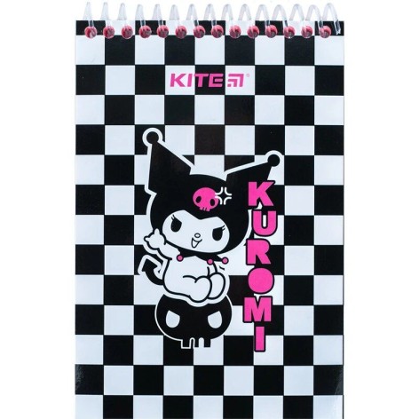 Блокнот на спирале "Kuromi" (48 листов)