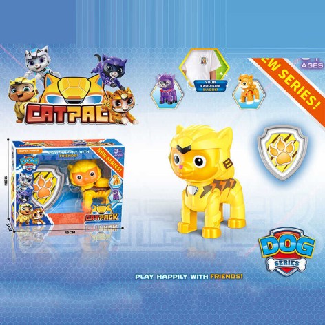 Фігурка героя з мультфільму 7.5 см рухливі лапки жетон (240-2)