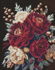 Алмазная мозаика на подрамнике Ideyka 