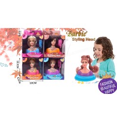 Голова для микс 4 вида, аксесс для прически кор. 10*8*10см 