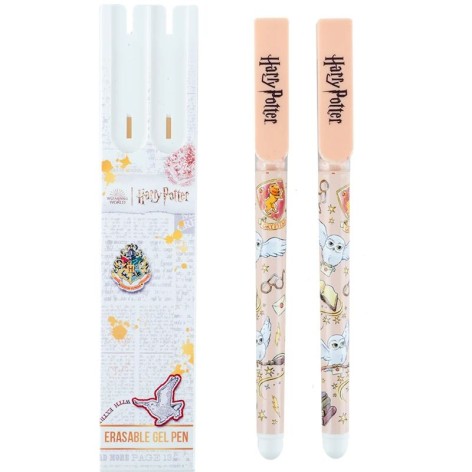 Ручка гелева "пиши-стирай", 2шт у пеналі, HP, синя