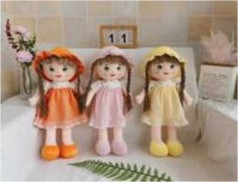 М'яка лялька 3 види, висота 35 см, мікс видів 