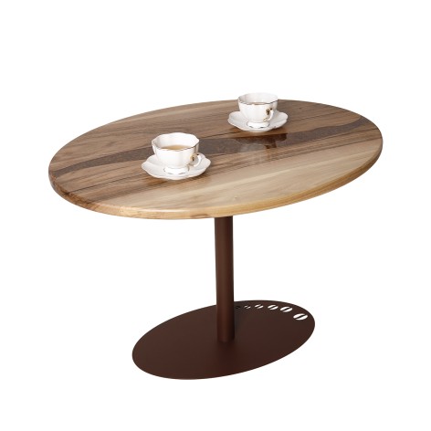 Журнальний стіл Vitan "Кавове зерно" 800x600 мм коричневий каркас