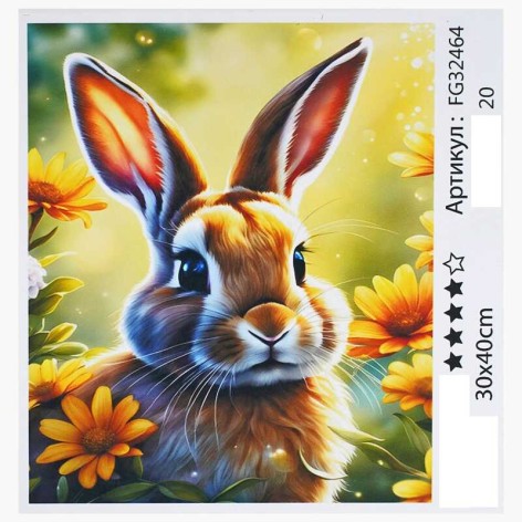 Картина за номерами 4FUN Game Club, 30х40 см, кор. 